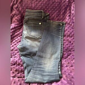 Bebe hourglass skinny jeans size 27